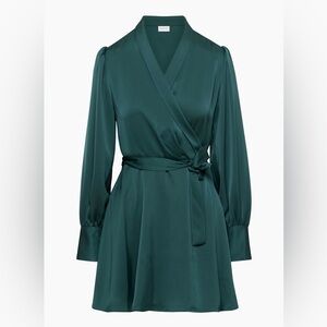 Aritzia Babaton Hyde Mini Dress in Teal